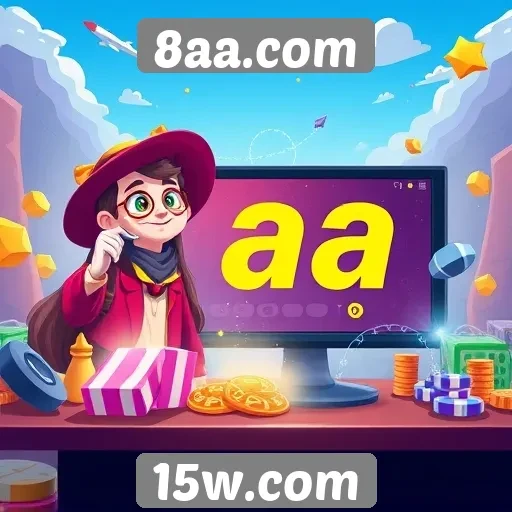 Recursos e funcionalidades do site 8aa.com